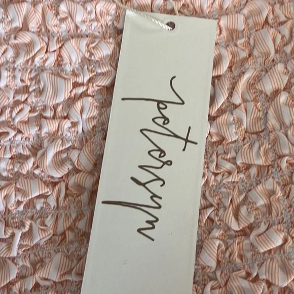 3/$29 NWT PETERSYN X REVOLVE TEXTURED TUBE MINI IN MELONI SZ SMALL AND MEDIUM - Picture 6 of 7